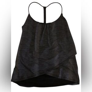 Calvin Klein T-back Black & Grey Shimmer
Tank Top Size Medium